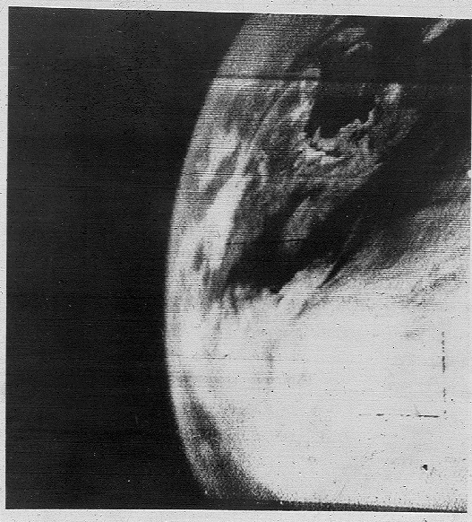 first tv image of earth